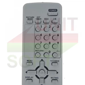 Пульт JVC RM-C1150 к телевизору - велике фото 1