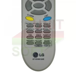 Пульт LG 6710V00124E (оригинал) - велике фото 2