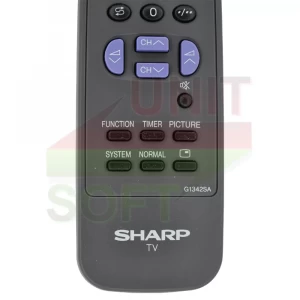 Пульт Sharp G1342SA - велике фото 2