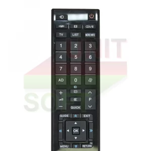 Пульт Toshiba CT-90345 к телевизору - велике фото 1